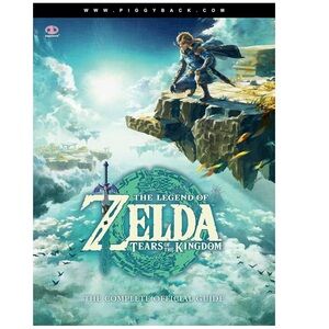 The Legend of Zelda: Tears of the Kingdom Official Guide - Sky Art Cover